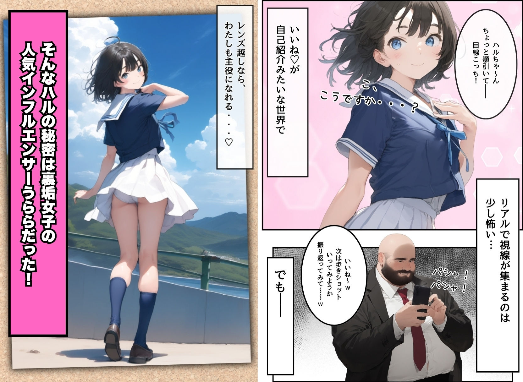 地味で華奢な裏垢女子がおじさんに甘やかされてハメ撮り撮影〜BSS編、僕が先に好きだったのに〜 3枚目